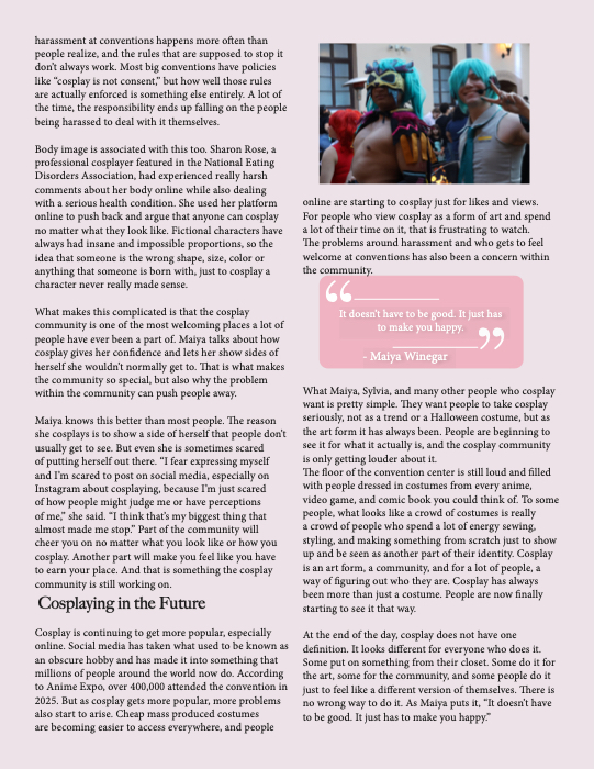 Article by Naureen Inayath